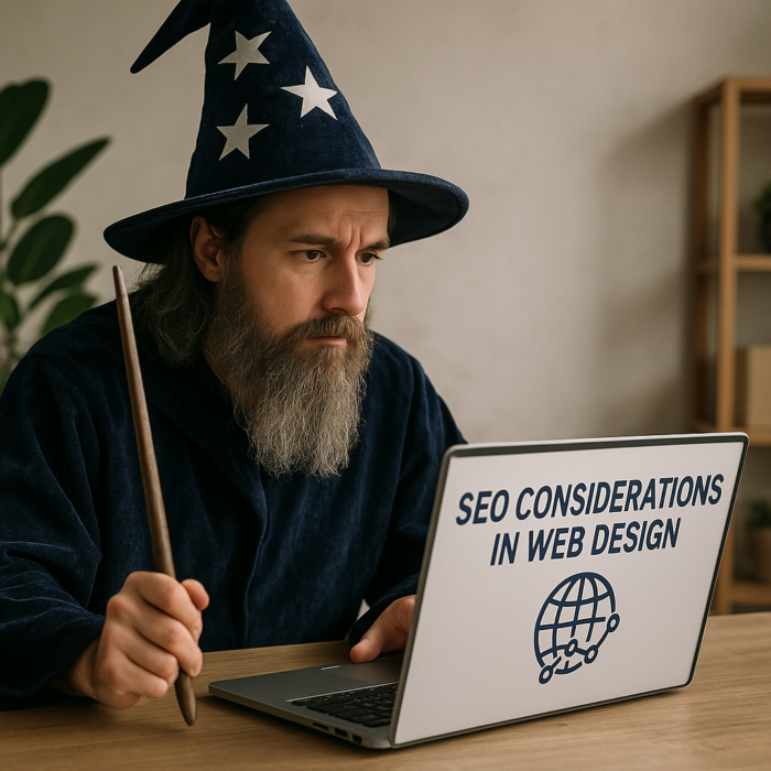 SEO Wizard and Considerations in Web Design